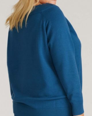 Plus Size Noomi Cold Shoulder Sweater