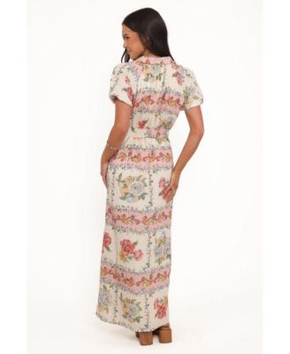 Women's James Button Through Maxi Dress
