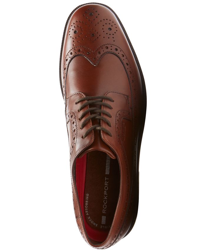 Rockport essential details ii waterproof wingtip hotsell
