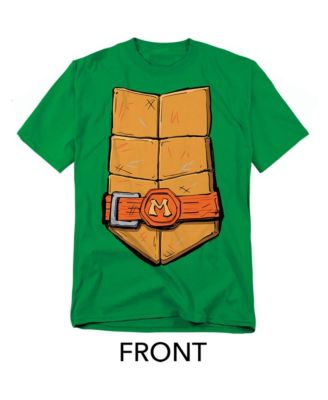 Men's Mayhem Michelangelo Shell Front Back T-Shirt