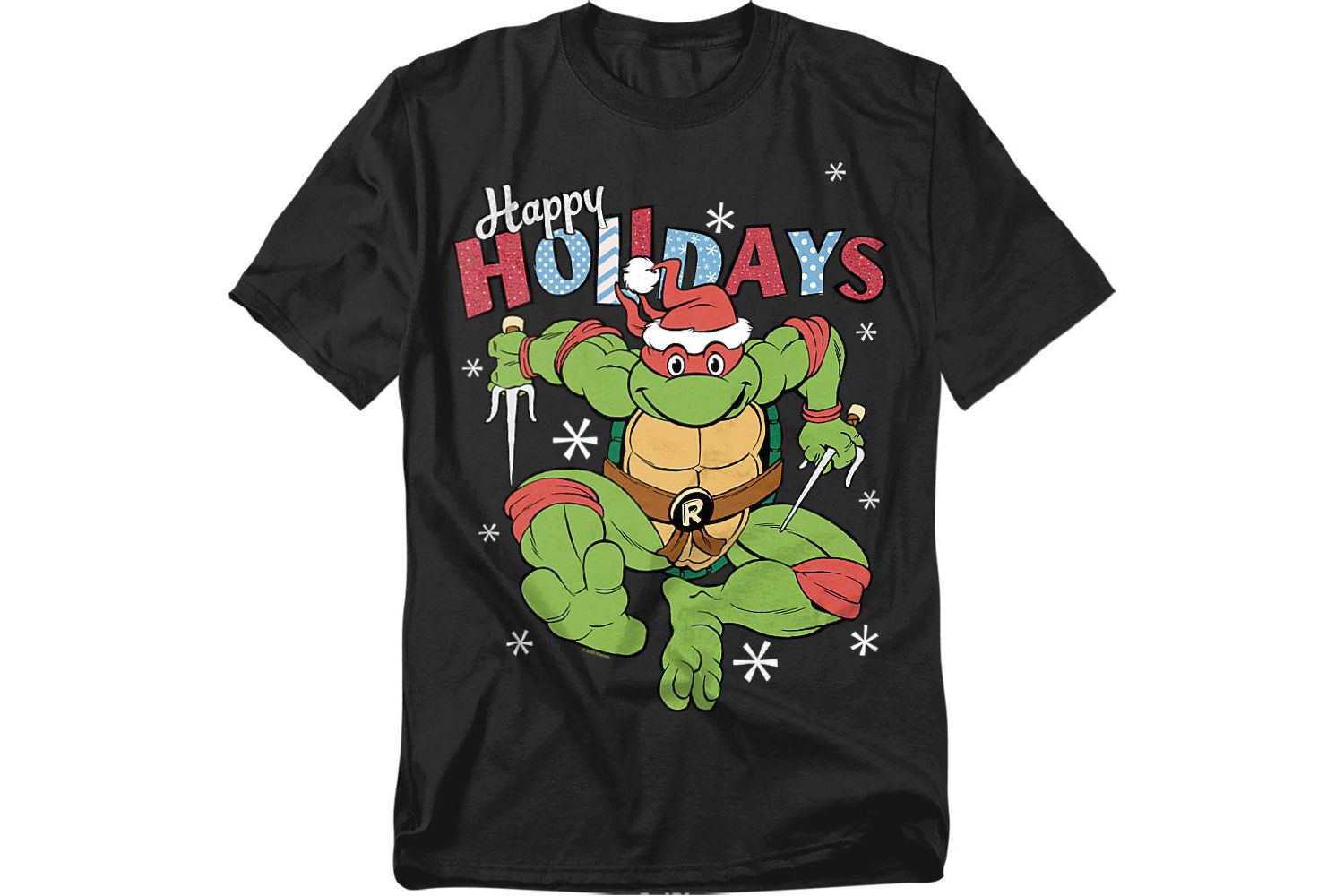 Big & Tall Happy Holidays With Raphael T-Shirt