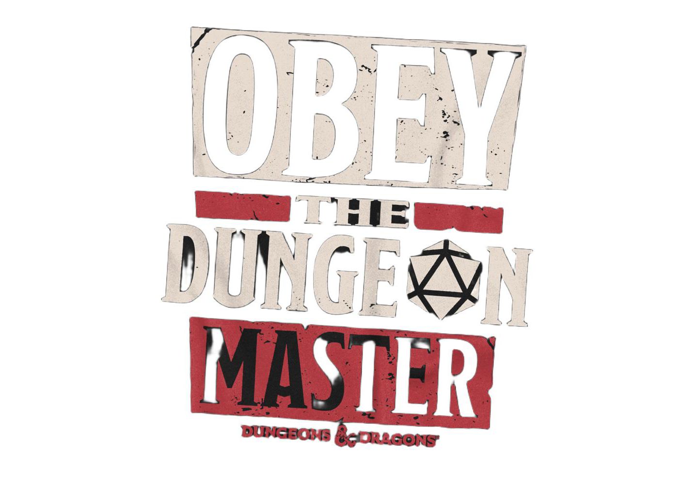 Мужская футболка D&D Dungeon Master, цвет: Чёрный — фото 2