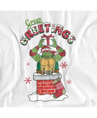 Men's Greetings Christmas Scene T-Shirt