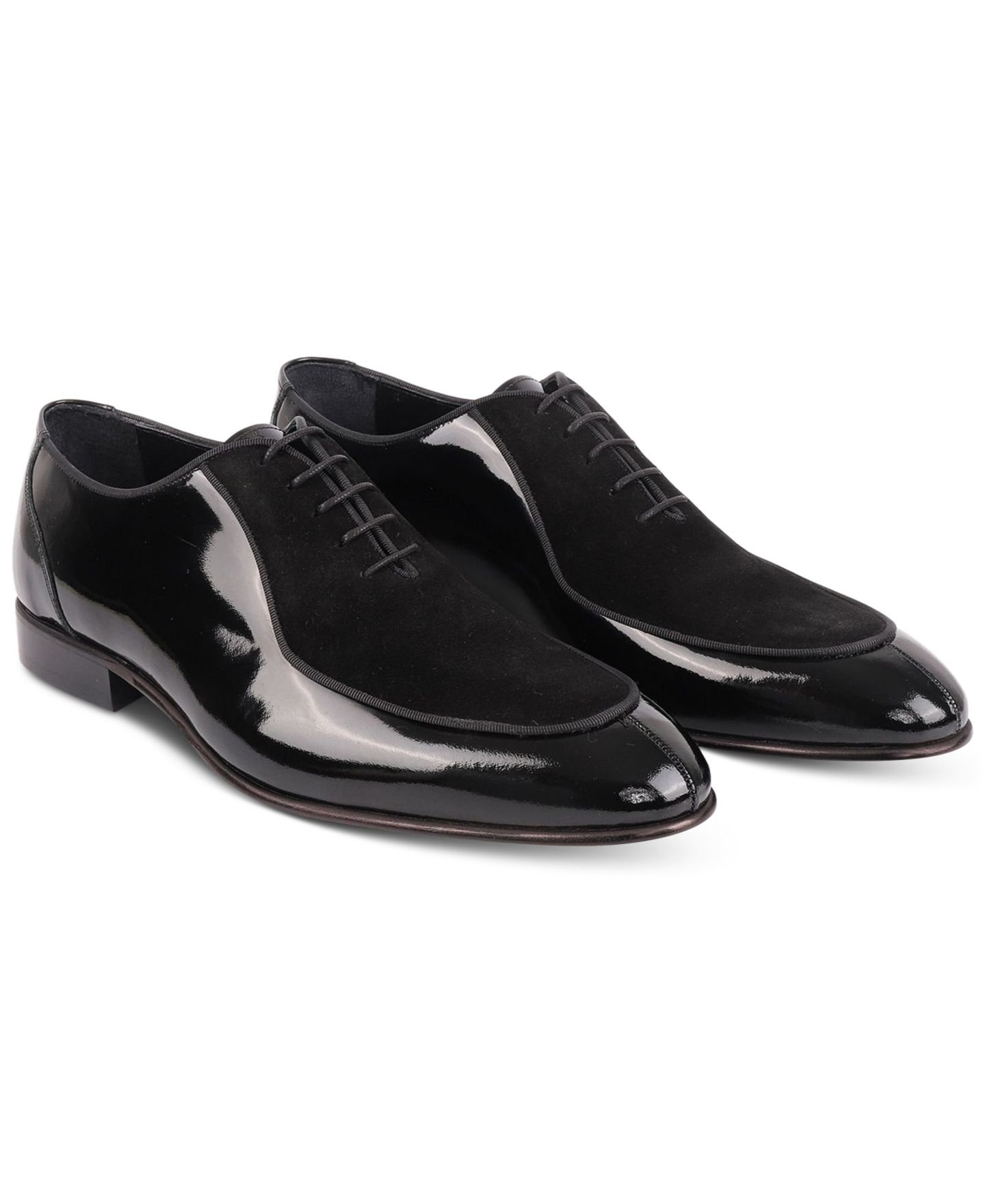 Мужские туфли VELLAPAIS Panola Oxford, цвет: Чёрный — фото 6