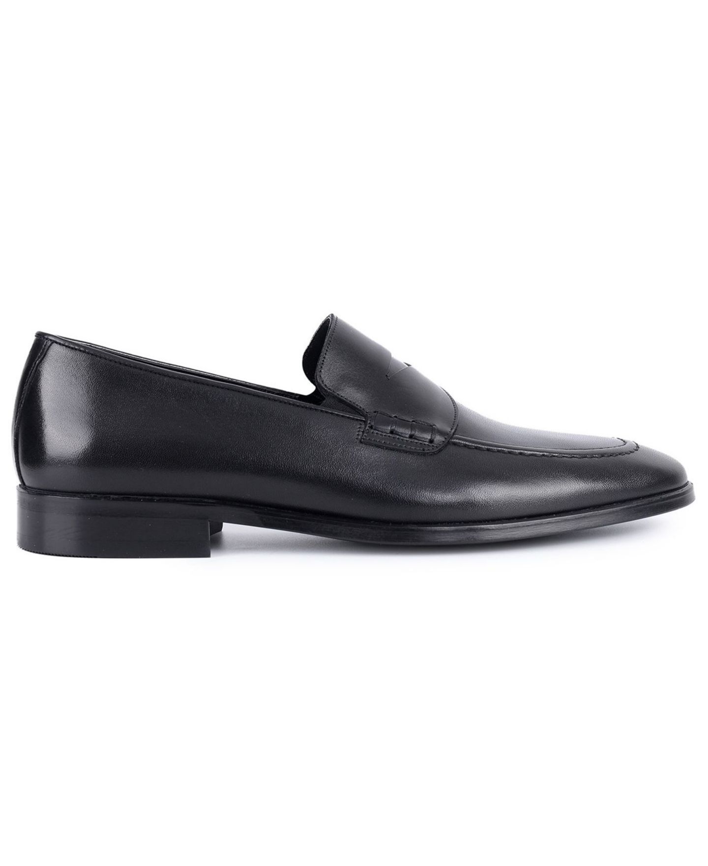 Мужские туфли VELLAPAIS Fulton Slip-On Penny, цвет: Чёрный — фото 2