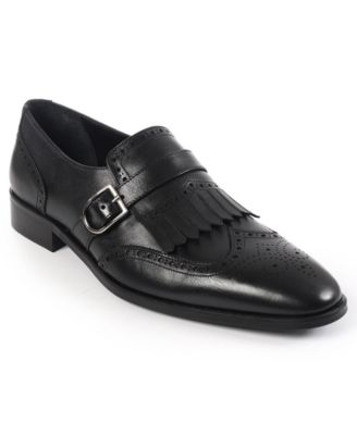 Men's Monk Strap Tassel Wingtip Dress Shoes