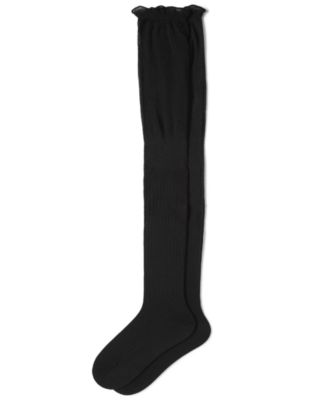 Women's Slouched Ribbed Over The Knee Socks