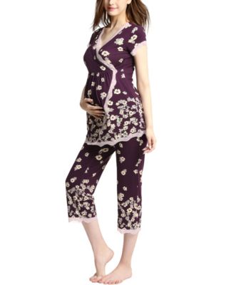 Maternity kimi + kai Ashley Nursing Pajama Set