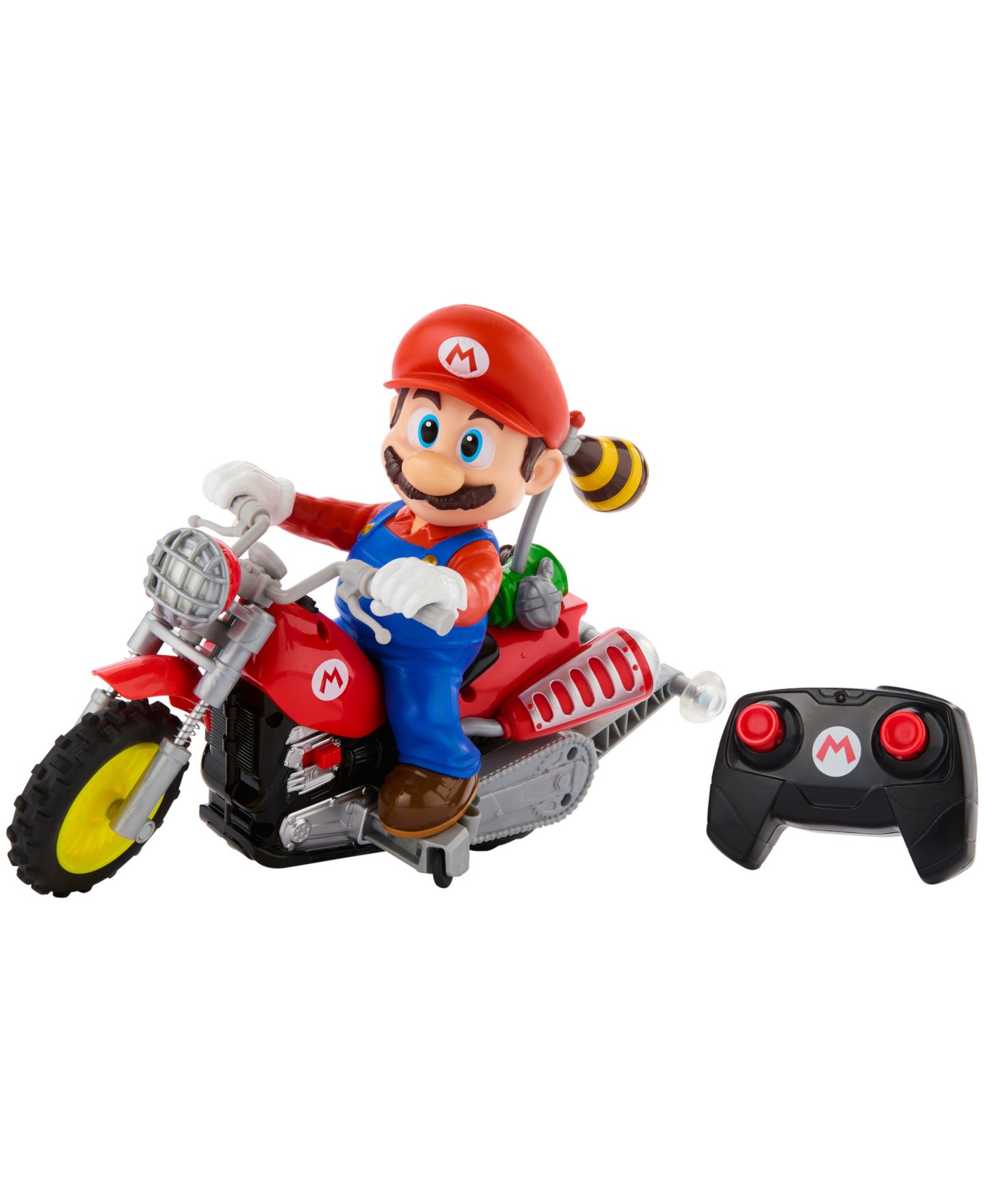 Детская игрушка Hot Wheels Mario Wheelie Motocross Remote-Controlled RC Vehicle — фото 1