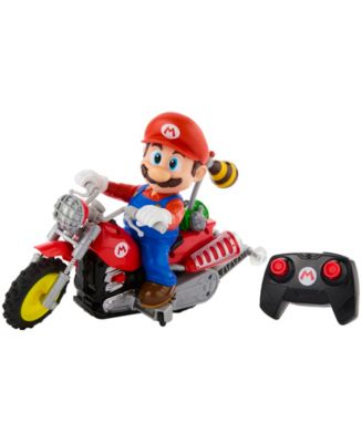 Hot Wheels Mario Wheelie Motocross Remote-Controlled Battery-Powered ...