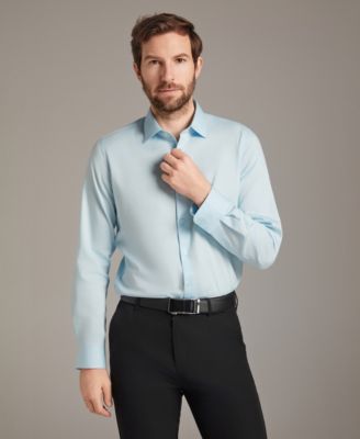Men's Sateen Slim-Fit Dress Shirt