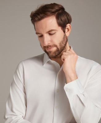 Men's Sateen Slim-Fit Dress Shirt