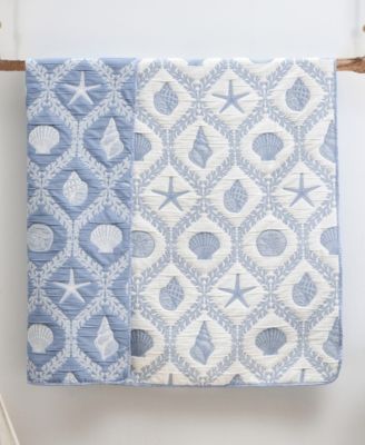 Laguna Reversible Jacquard Woven Matelass&eacute; Throw, 50" x 60"