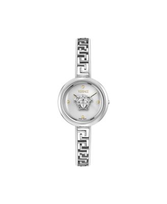 Women's Medusa Eclipse Silver Stainless Steel Bracelet Watch, 28mm