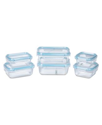 Kitchen 12-Pc. Glass Food Storage Set