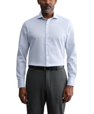 Men's Premium 4-Way Stretch Slim-Fit Dress Shirt
