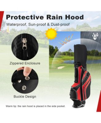 Lightweight Golf Stand Cart Bag with Shoulder Strap, Portable Carry Design