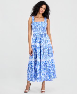 knee length dresses for ladies Vogue 1354 Anne Klein Draped Bodice Maxi Dress, Uncut, F/Folded, Sewin –  Patterns Central