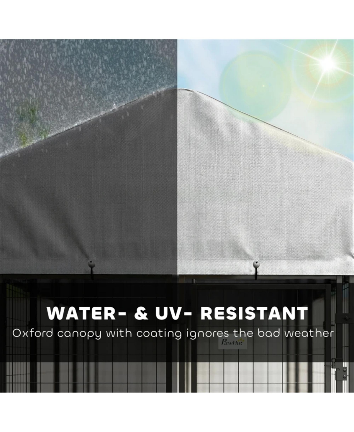 Aostirmotor Large Outdoor Dog Kennel, Spacious Animal Shelter