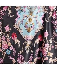 Women's Placement Print V Neck Midi Dress