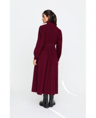 Women's Puglia Corduroy Midi Dress