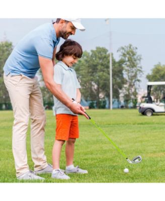 Kids Golf Club with Fiberglass Shaft & Headcover