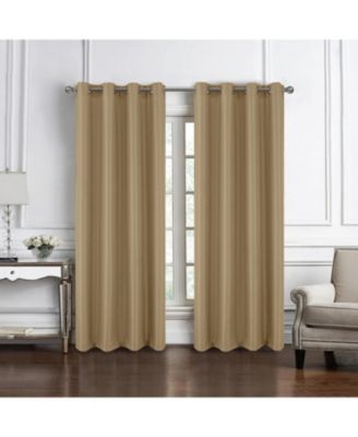 100% Polyester 140 GSM Sedona Jacquard Grommet Curtain Panel 54" x 84"