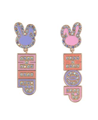 Easter Hip Hop Bunny Earrings