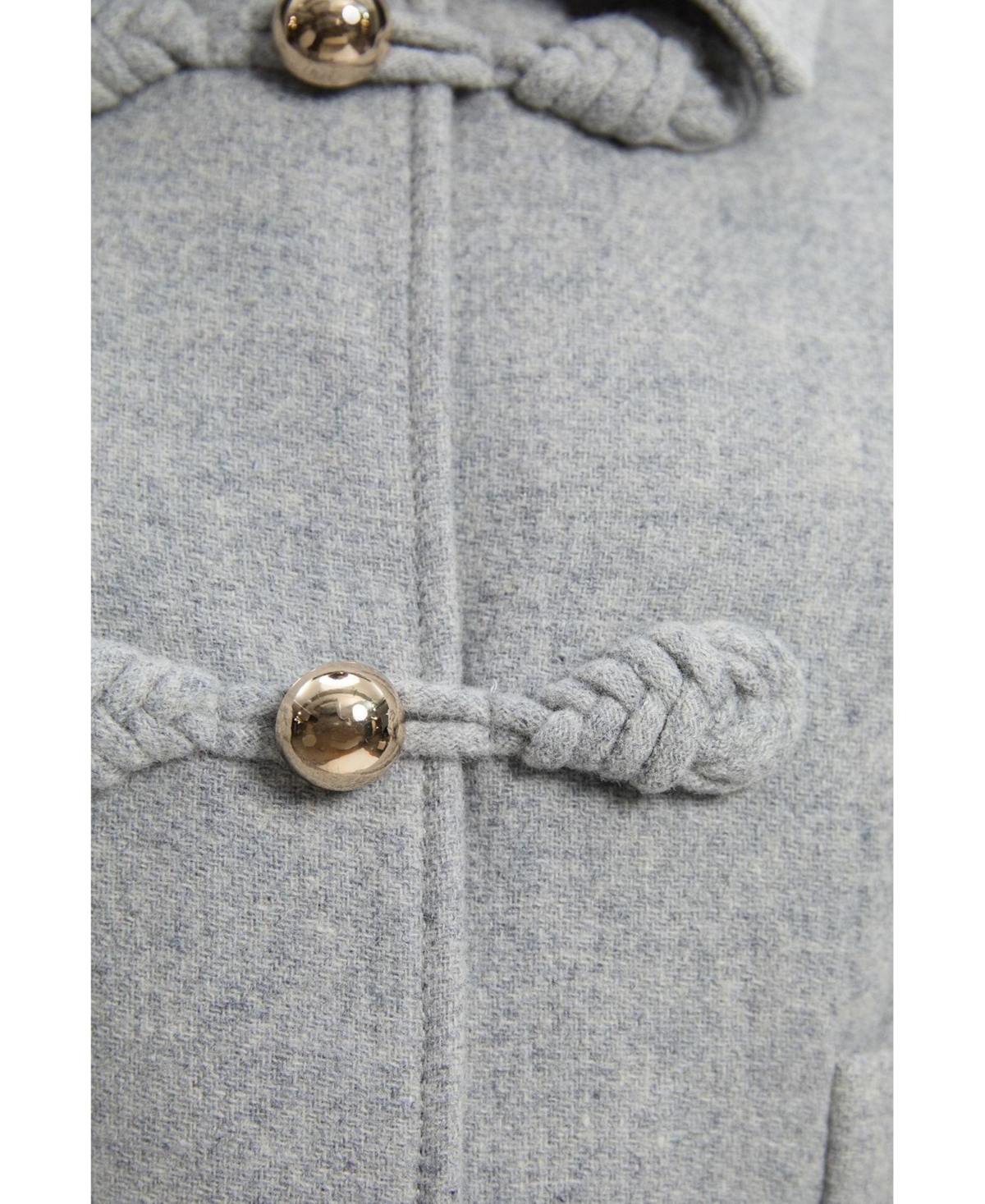 Karen Millen Women's Sculpted Midi Knot-Front Occasion Coat