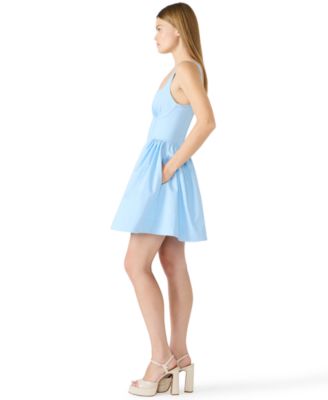 Juniors' Square Neck Short Dress