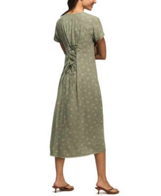 Women's Floral Simone V-Neck Midi Dress