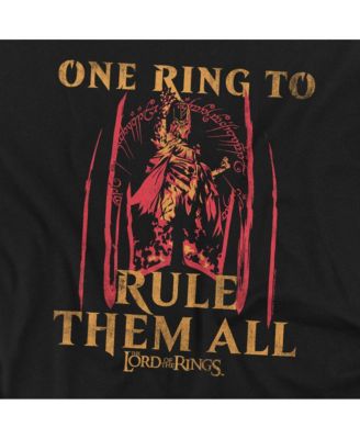 Big & Tall Sauron Helmet And Ring T-Shirt