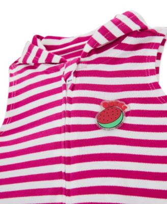 Baby Girls' Hooded Vest, Short-Sleeve Bodysuit, and Shorts, 3-Piece Set