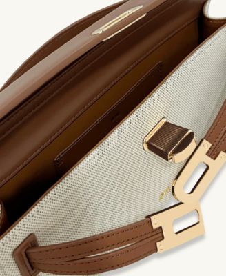 Bria Structured Small Top Handle Modern Handbag