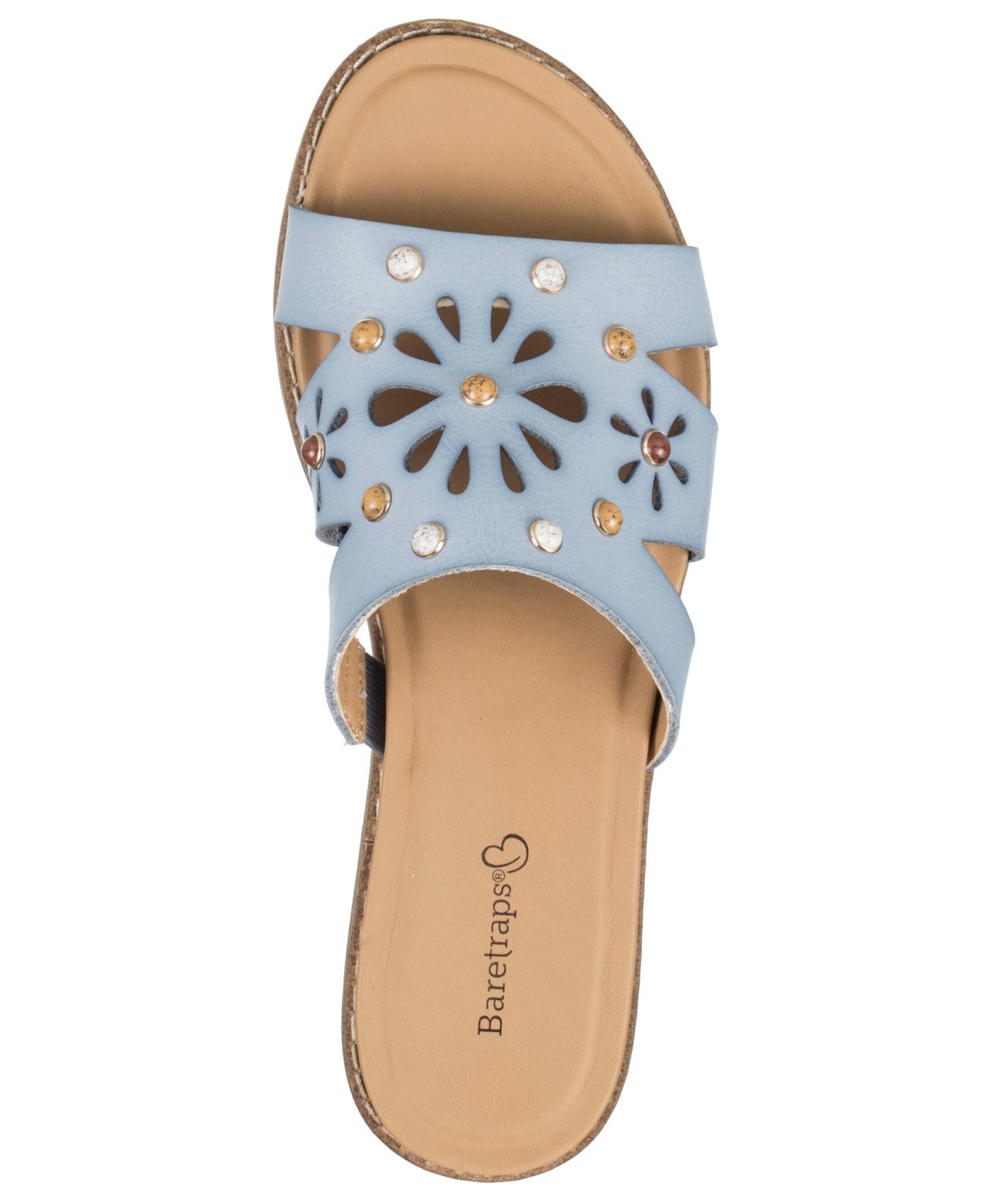 Женские сандалии Baretraps Nadina Slip-On, цвет: Синий — фото 4