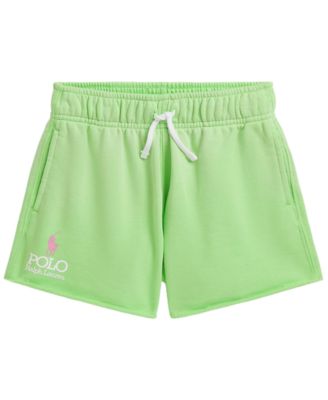 Girls' 2T-6X Big Pony Logo Terry Short