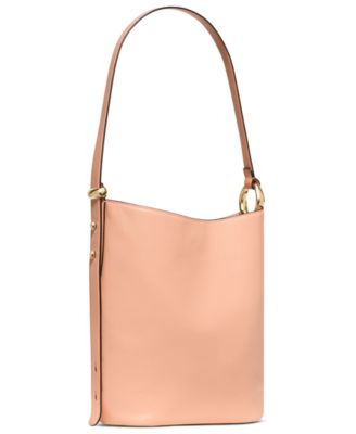 Halo Medium Leather Bucket Bag