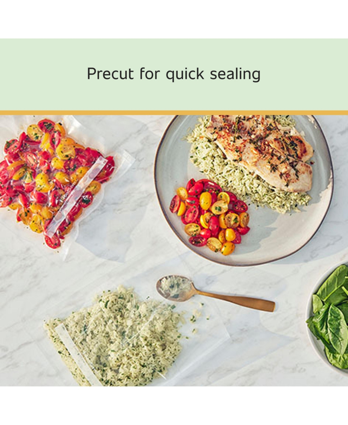 FoodSaver Vacuum Sealing Variety Pack, 40-Count