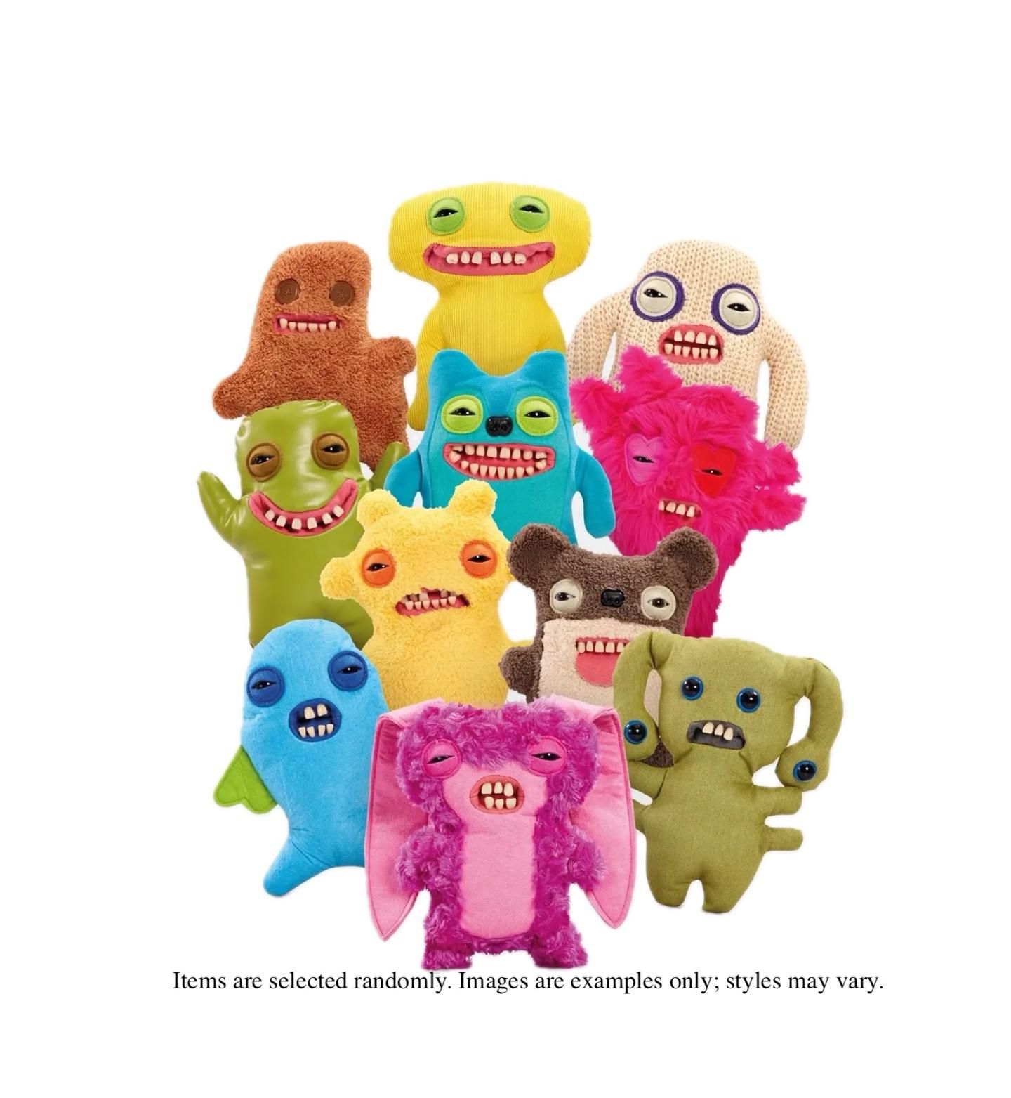 Детские мягкие игрушки Fuggler Pack of 8 Zuru Funny Ugly Monster Plush Toy 9 Inch Mystery Random Plush Toys — фото 2