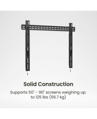 PF405 Solid Steel Ultra Thin Fixed TV Mount