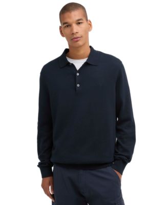 Men's Long-Sleeve Polo Shirt
