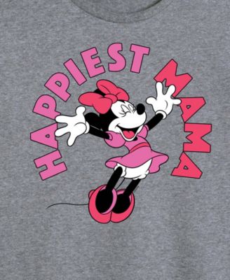 Plus Size Disney Happiest Mama Short-Sleeve Graphic T-Shirt
