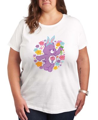 Plus Size Care Bears Bunny Bear Short-Sleeve Graphic T-Shirt
