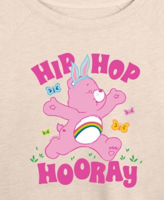 Plus Size Care Bears Hip Hop Hooray French Terry Long-Sleeve T-Shirt