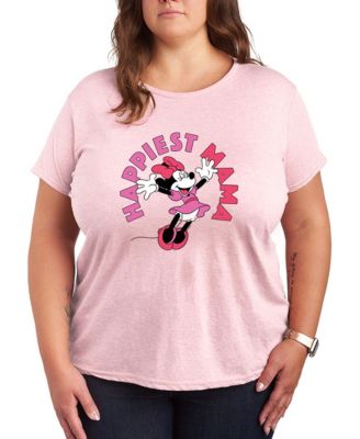Plus Size Disney Happiest Mama Short-Sleeve Graphic T-Shirt