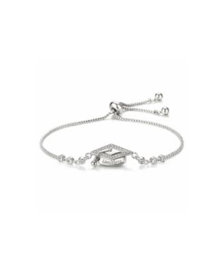 Limitless Graduation Cap Adjustable Pave Bracelet