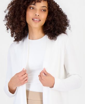 Petite Chatham Open-Front Cardigan