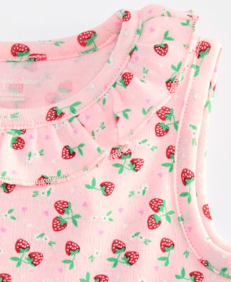 Baby Girls' 0M-24M Strawberry-Print Dress