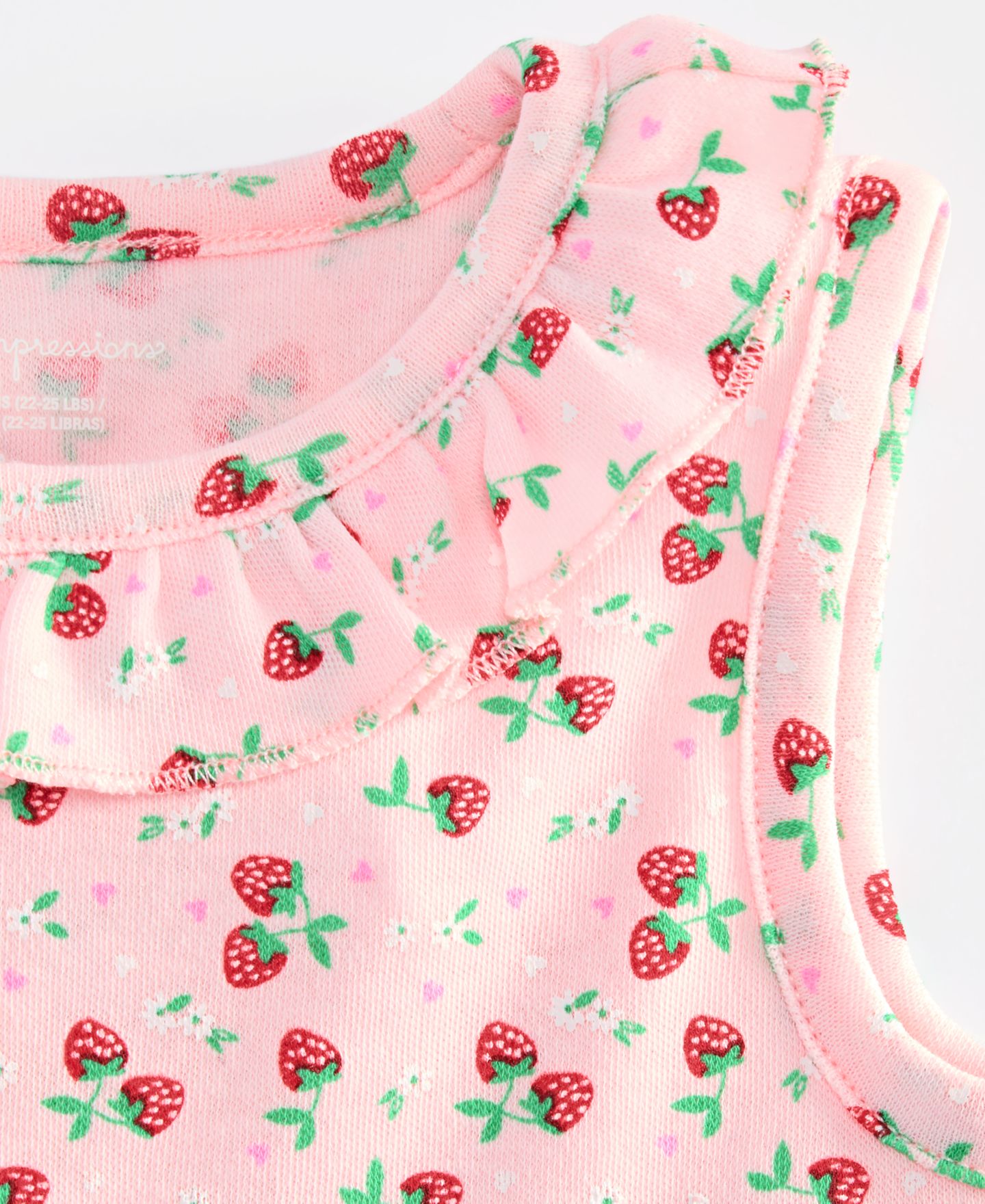 Платье First Impressions Strawberry-Print Dress для девочек-малышей — фото 3
