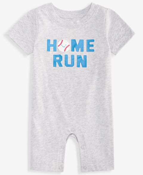 Детский хлопковый солнцезащитный костюм First Impressions Home Run, 0-24 мес